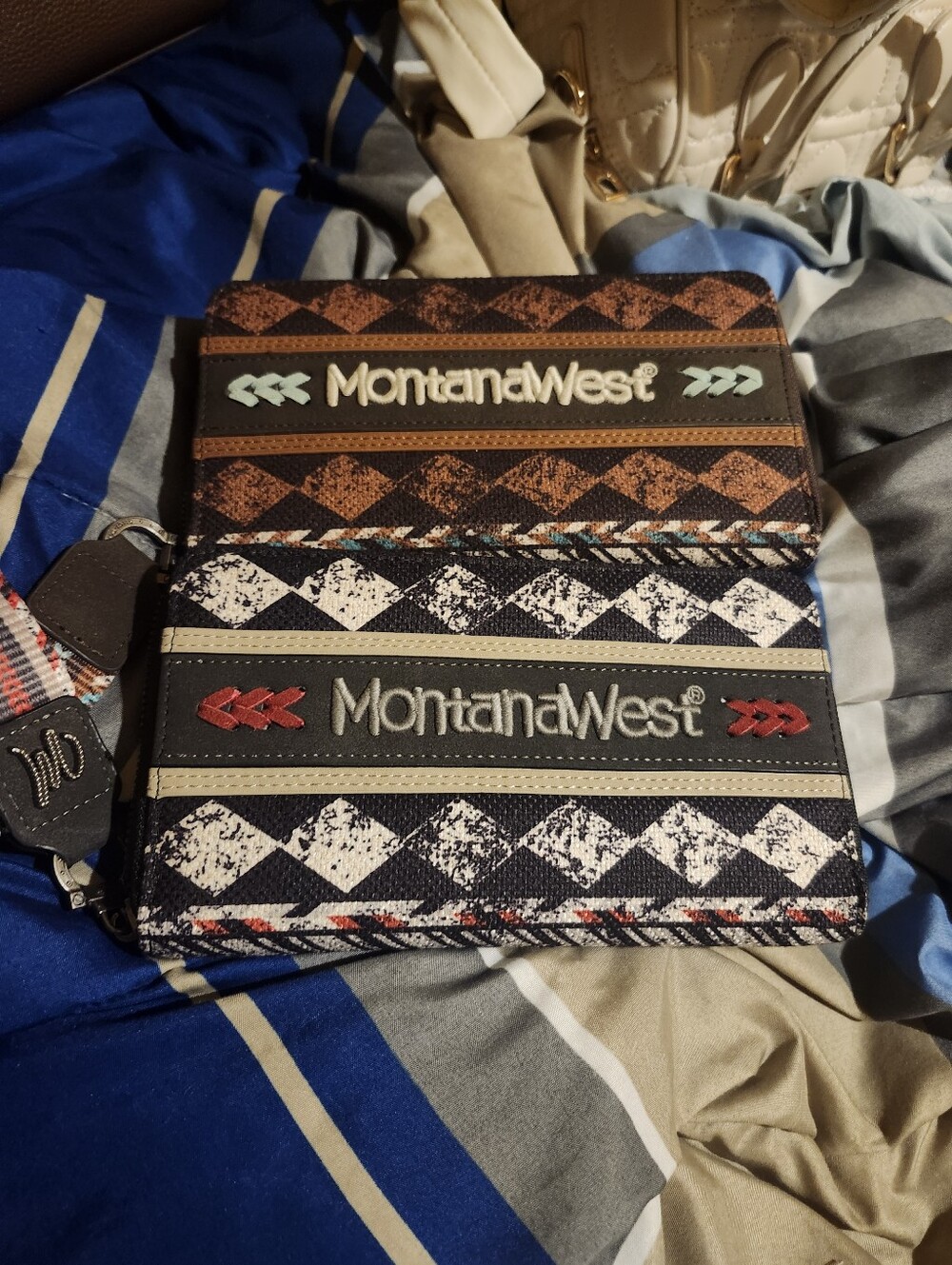 Montana West Wallet with Zip Closure - Picture 2 of 5